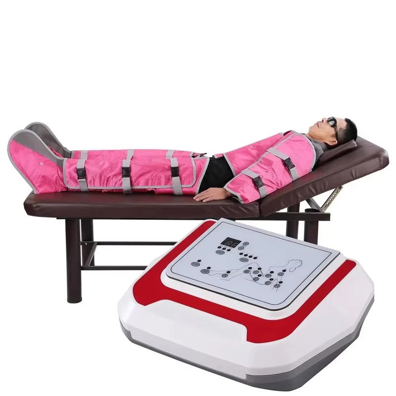 Leg Press Machine - Professional Pressotherapy Machine Purple Lymphatic Massage