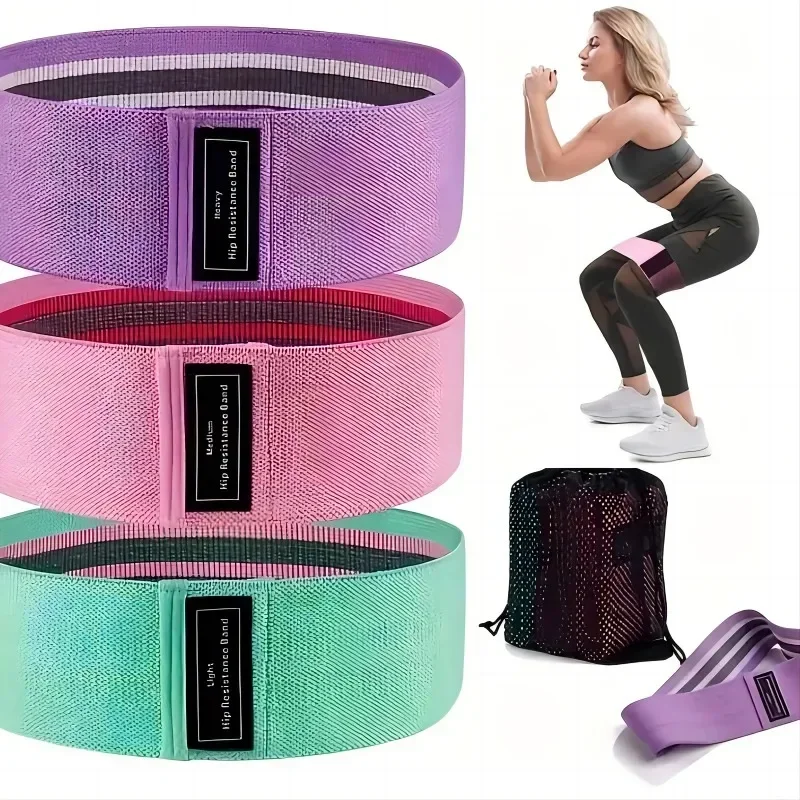Home Gym Resistance Machine - Fabric Resistance Hip Booty Bands Glute
