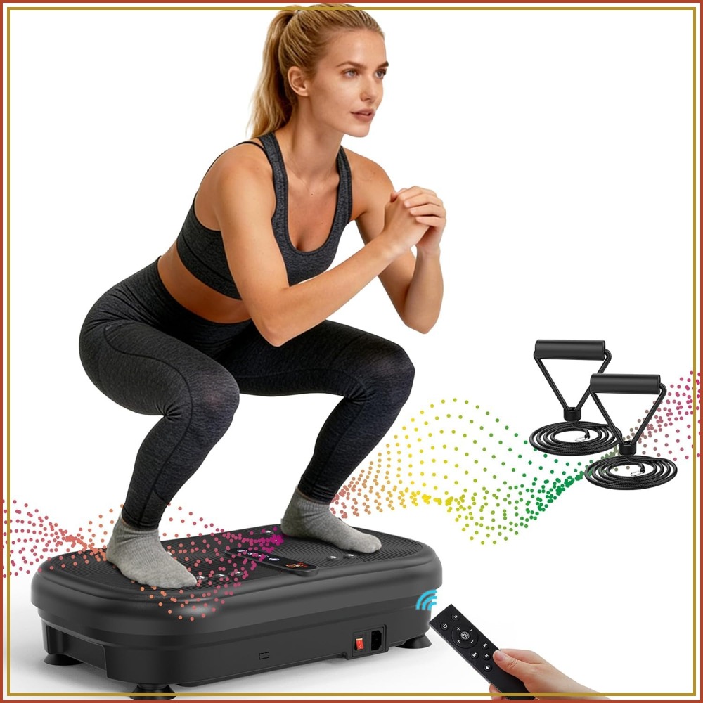 AXV Vibration Plate Fitness Pl - Leg Home Gym Workout review and price