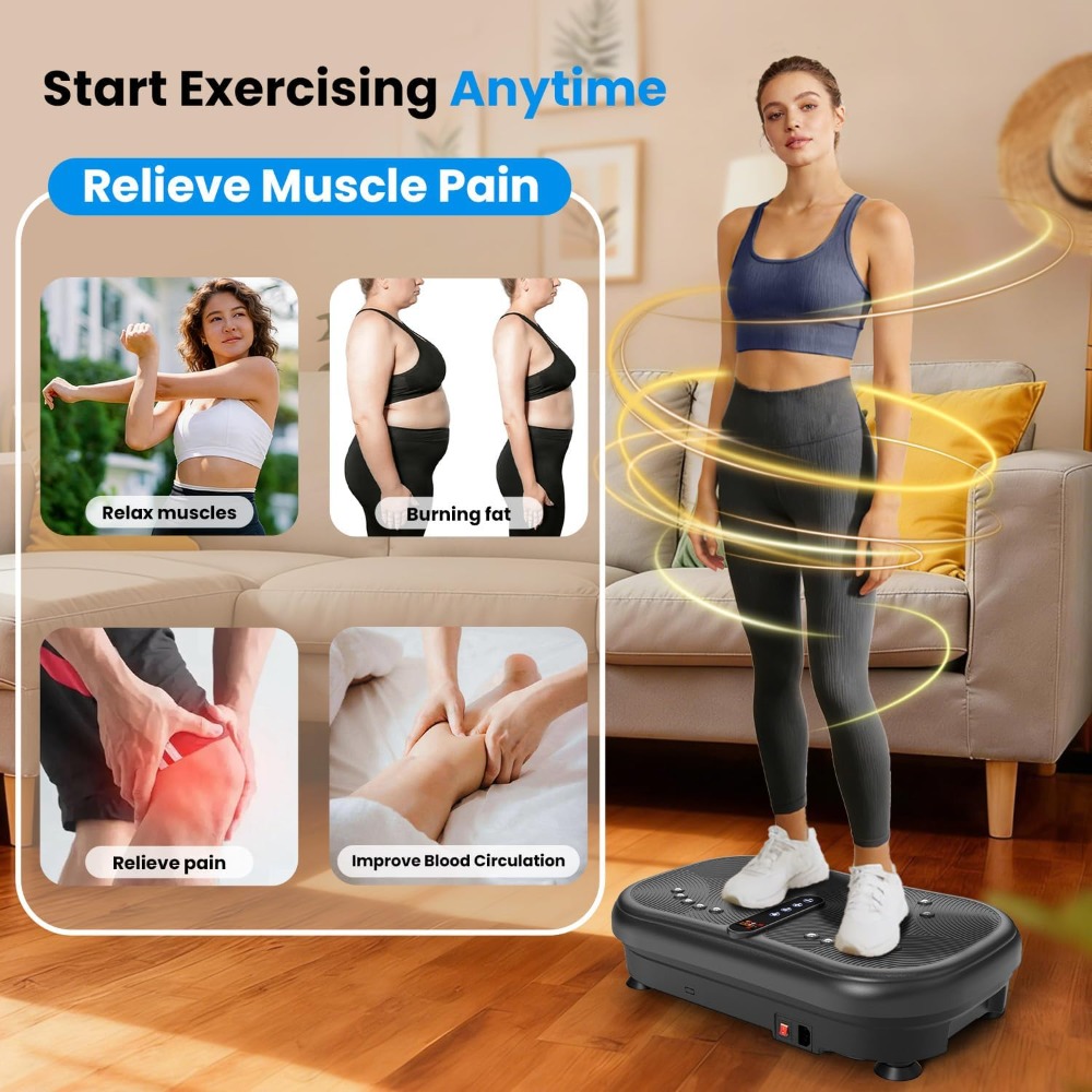 AXV Vibration Plate Fitness Pl - Leg Home Gym Workout review and price