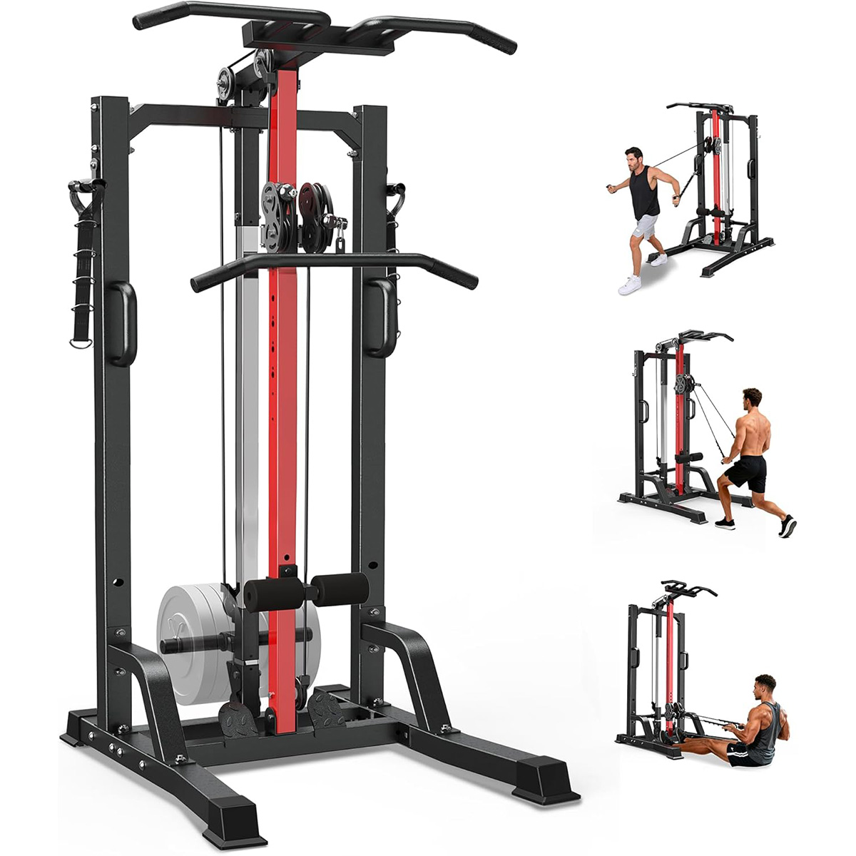 Pooboo Home Gym Machine - High - Leg Home Gym Workout review and price