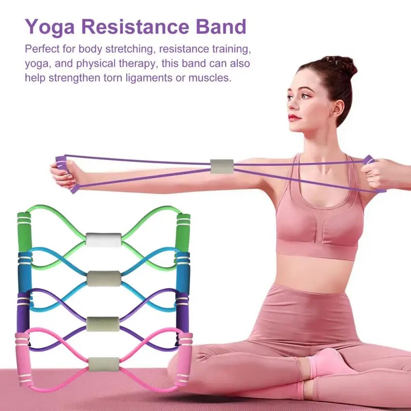 Fitness Resistance Band with H - Home Gym Resistance Machine review and price