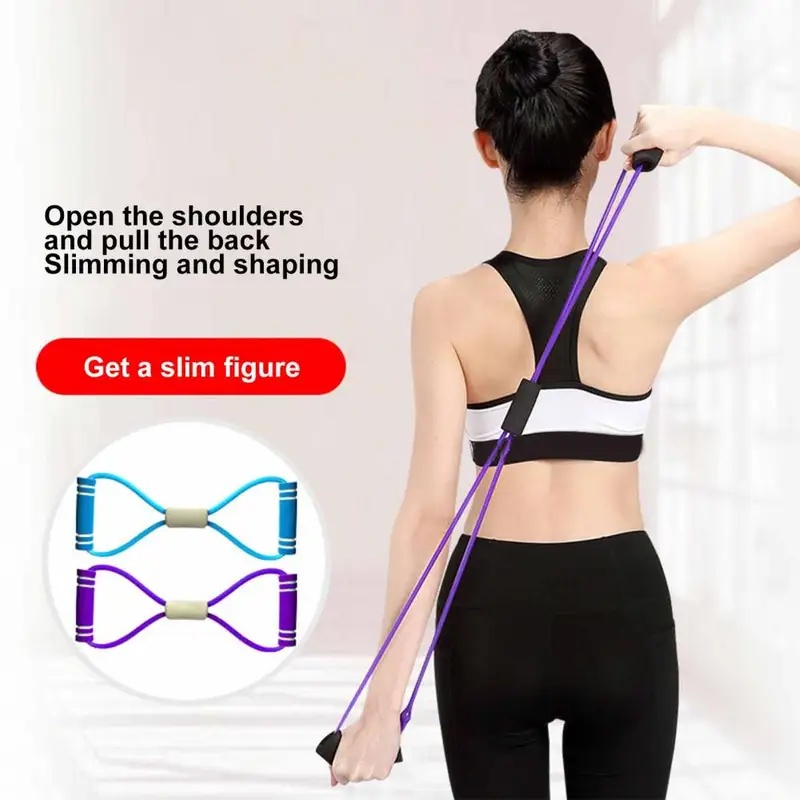 Fitness Resistance Band with H - Home Gym Resistance Machine review and price