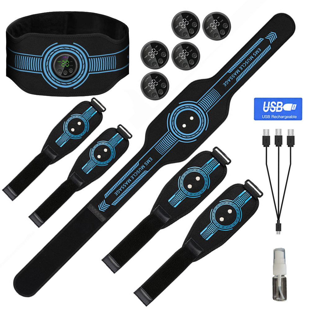 USB Rechargeable Abdominal Mus - Weight Belt Lifting review and price