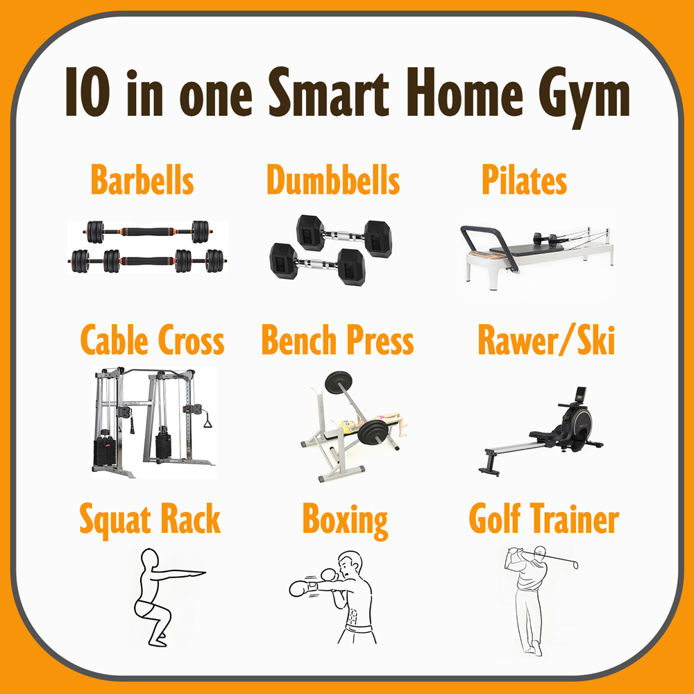 Latest AM9 All In One Smart Ho - Home Gym Price review and price