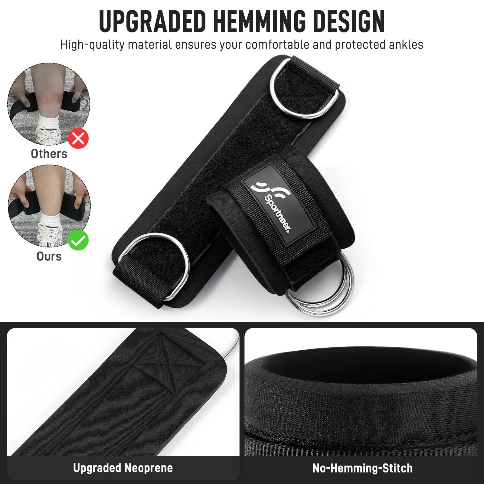 Sportneer Adjustable Ankle Str - Home Gym Hack review and price