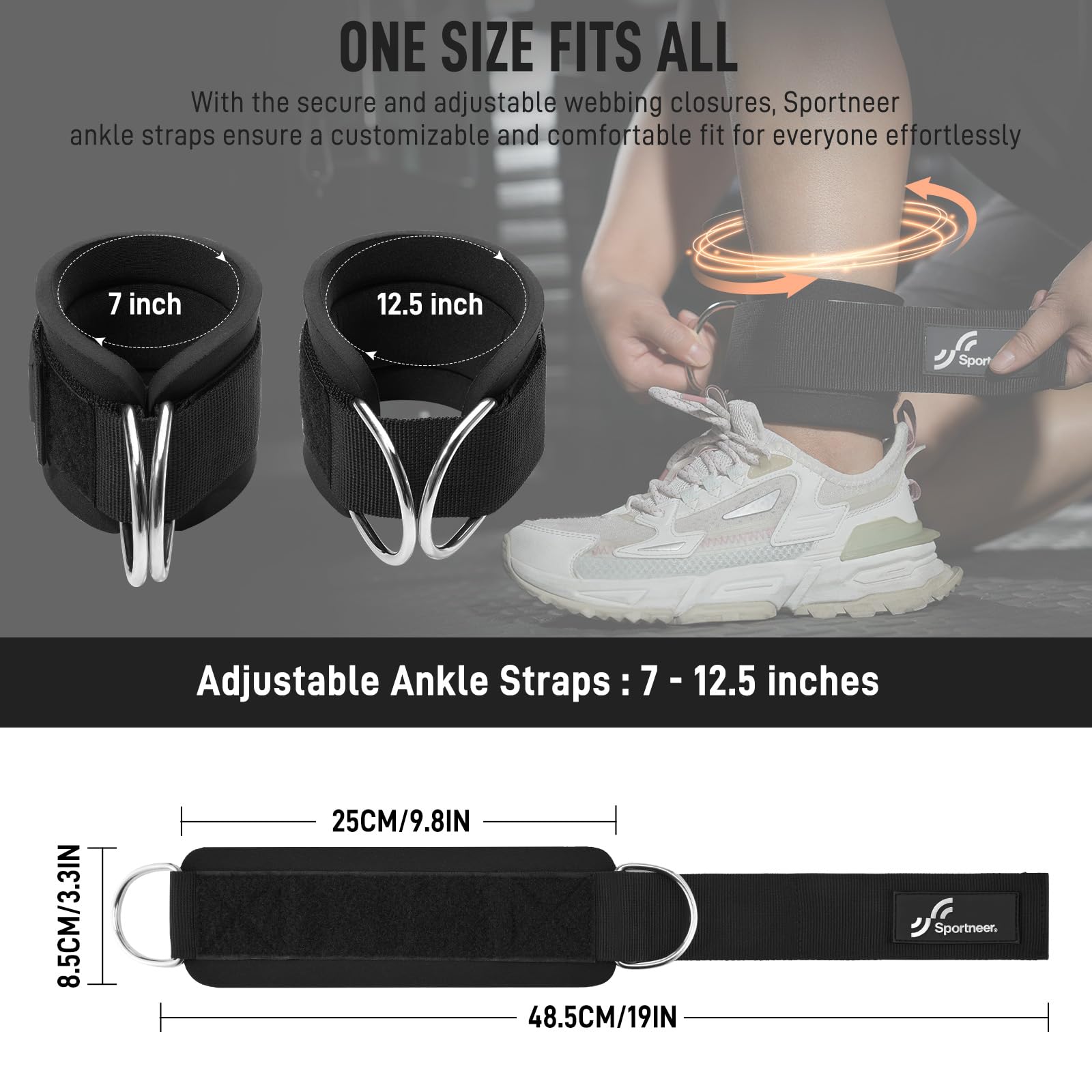 Sportneer Adjustable Ankle Str - Home Gym Hack review and price