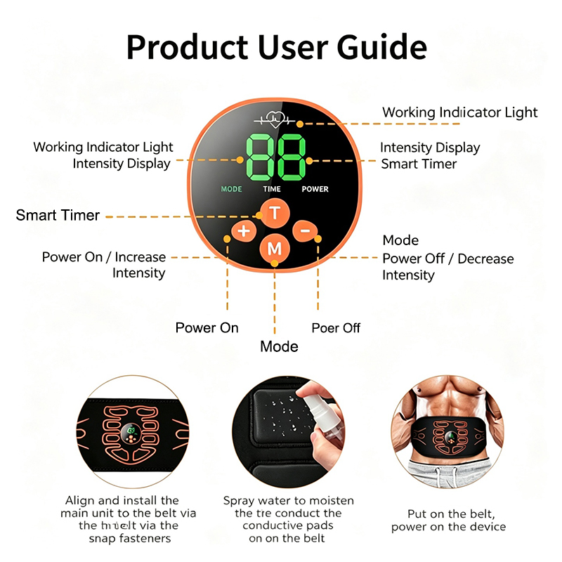 Abdominal Toning Belt Smart Ab - Weight Belt Lifting review and price