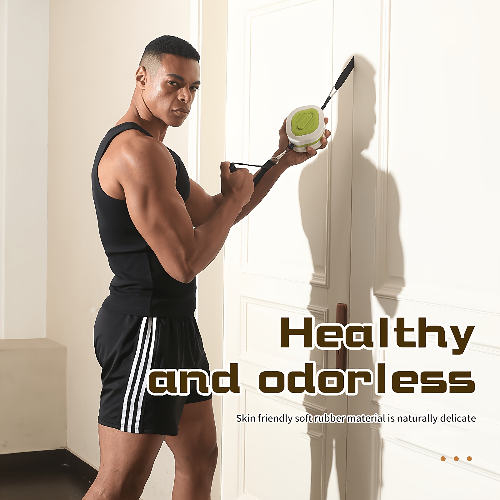 Portable Retractable Cable Tra - Home Gym Resistance Machine review and price