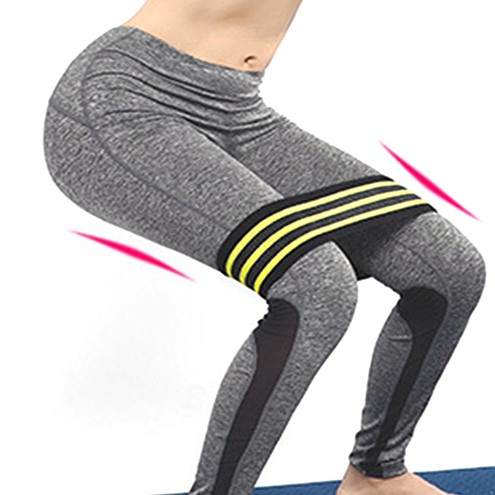 Elastic Resistance Hip Band Si - Home Gym Yellow review and price